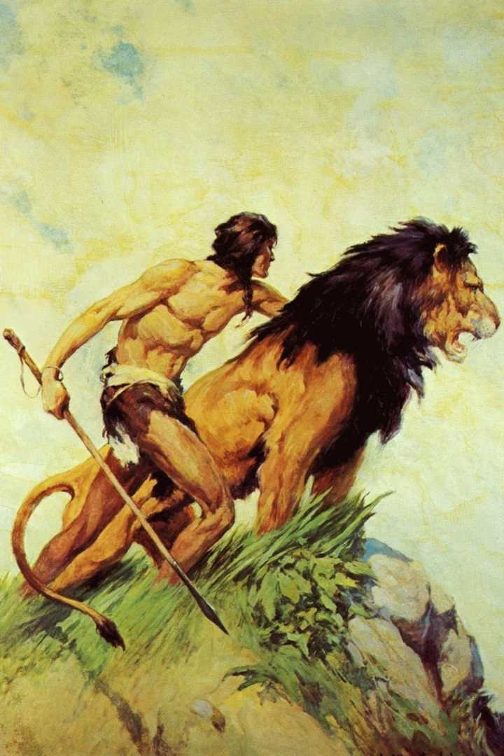 Cover of Tarzan and the Golden Lion